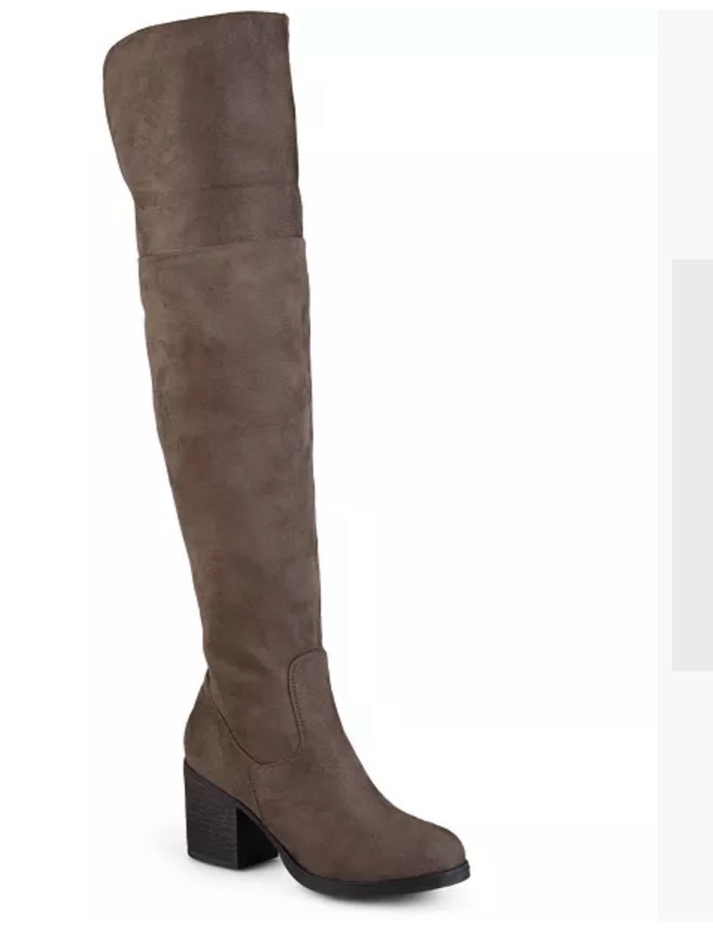 Journee Collection Sana Over-The-Knee Wide Calf Boots- Like new!